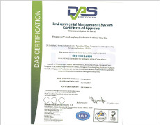 批准环境管理体系证书
